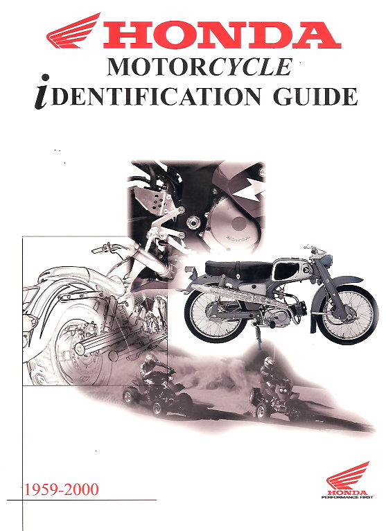 Honda motorcycle identification guide #6