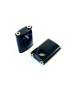 Stuurverhogers 50mm zilver-zwart