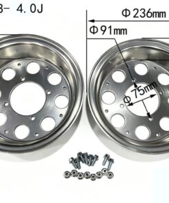 Velg 8 gaats  2.50 - 4.00   8"  2 delig - Image 4