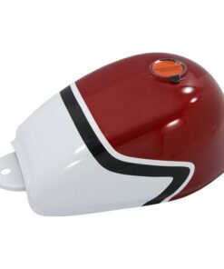 Benzinetank Z50J2 rood/wit