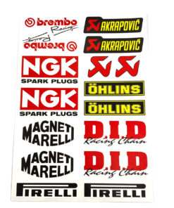 Stickerset Shell - NGK sponsor