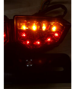 Achterlicht LED diamant model + ingewerkte knipperlichten - Afbeelding 3