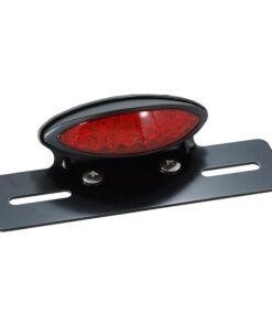 Achterlicht CAT EYE led zwart + plaathouder