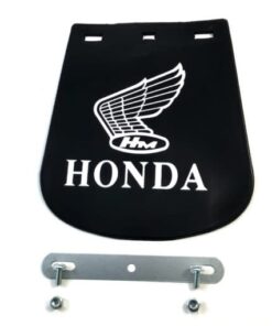 Spatlap zwart " Honda " klein