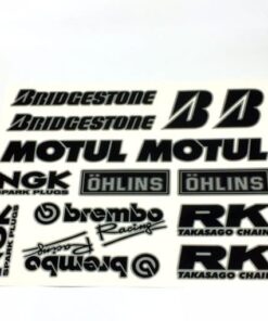 Stickerset Brembo sponsor