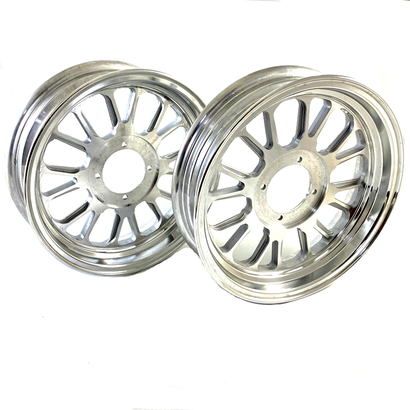 Kepspeed 16 spaken 2,75 - 3,50 12" zilver - zwart