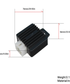 Alternative view of Spanningsregelaar 4 pin  YX  140 - 150 - 160 cc