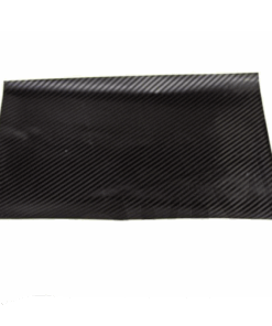 Stickervel Carbon mat zwart 50 x 35