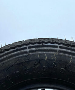 Alternative view of Original Bridgestone tire for Honda Z50A / Z JDM
