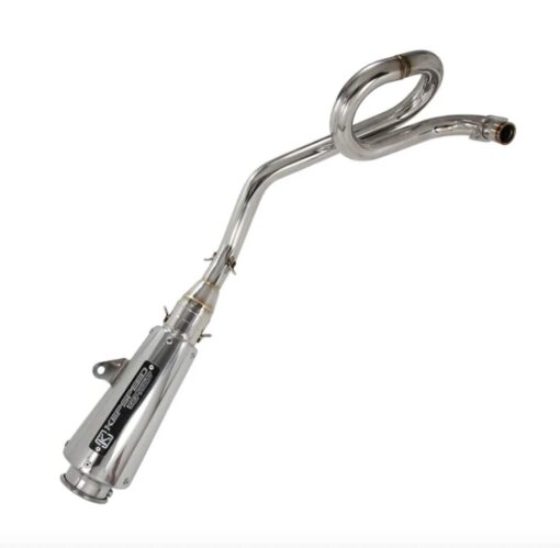 Kepspeed uitlaat snake conisch RVS