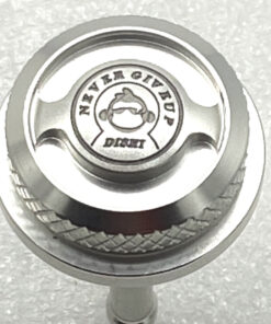 Alternative view of Olievuldop CNC NGU zilver - zwart  lang model