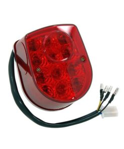 Achterlicht rood led dax met ingewerkte knipperlichten
