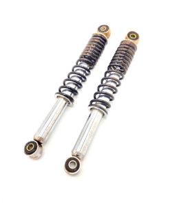 Set gebruikte chroom/zwart Honda schokbrekers