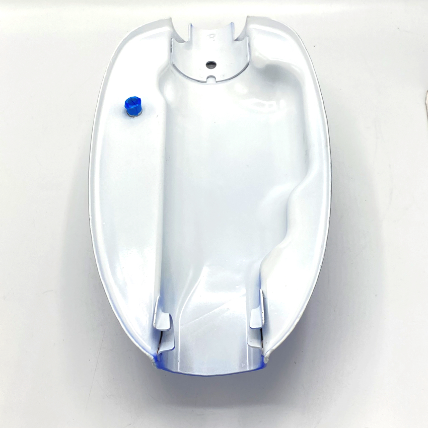 Fuel tank white/blue Honda Z50 AK2 ( us + euro model ) - Afbeelding 5