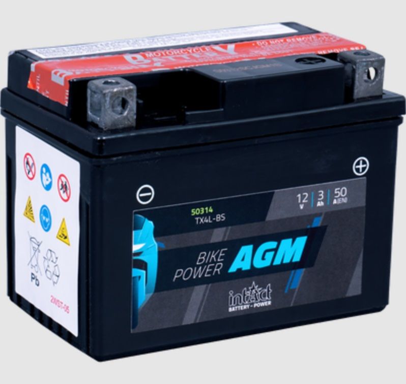 Intact bike power AGM batterij CTX4L-BS