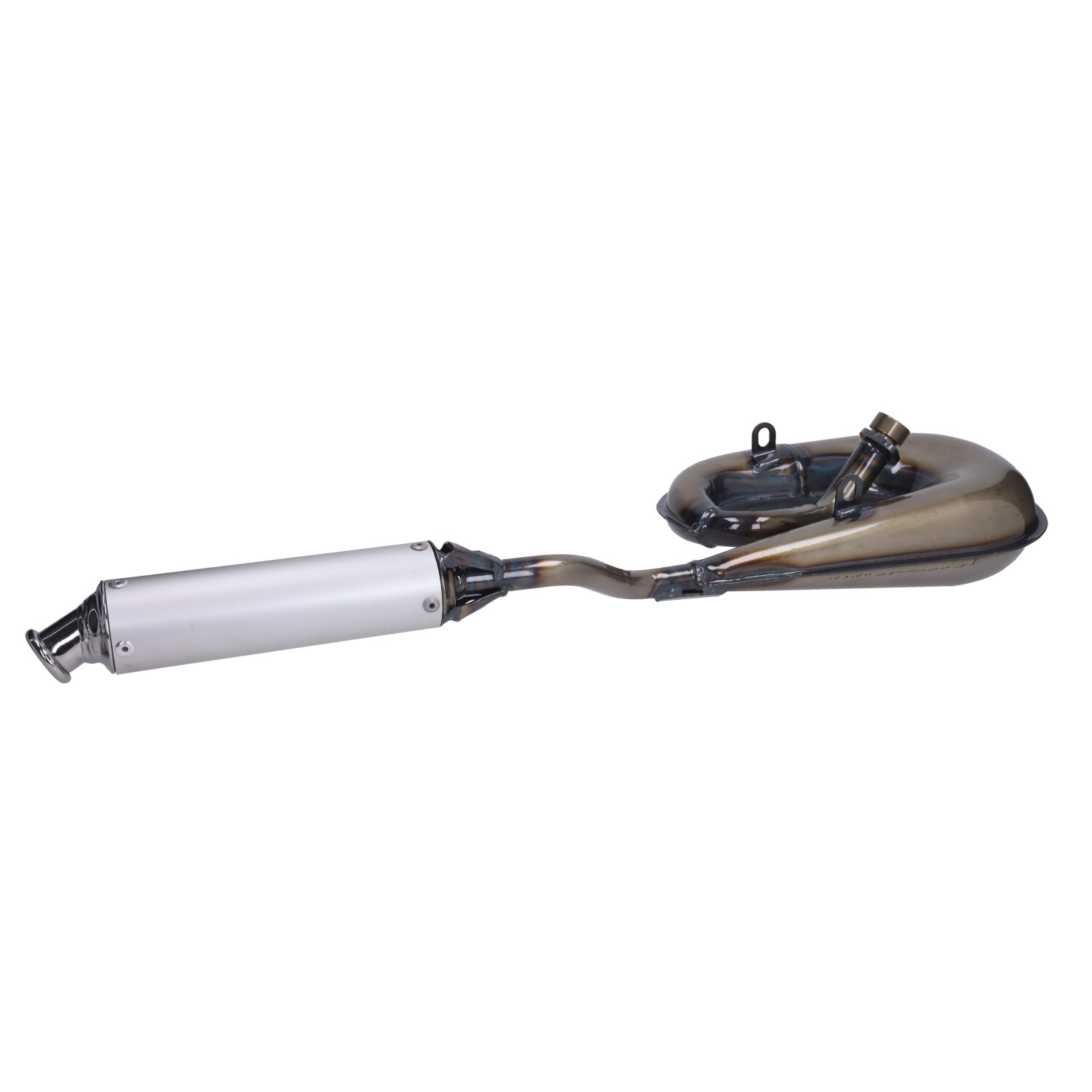 Uitlaat Techno circuit ( made in EU ) vernis Honda Camino