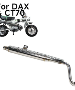 Alternatief beeld van Bovenliggende uitlaat Dax RVS  50 - 212 cc