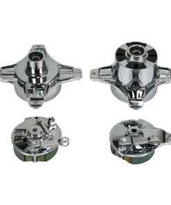 Navenset chroom  Honda DAX 6 volt drum