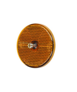 Reflector set rond Honda Camino  60mm oranje 2 stuks universeel - Afbeelding 3