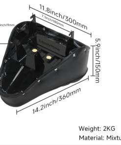 Zadel zwart diamant Honda Z50J2 model - Image 3