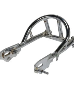 Achterbrug  Swingarm Z50  + 5cm  braced  chrome - black - Image 3