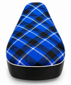 Alternative view of Zadel tartan blauw    Honda Monkey Z125