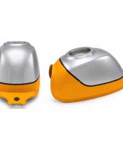 Alternative view of Benzinetank zilver/geel   Honda Monkey Z125