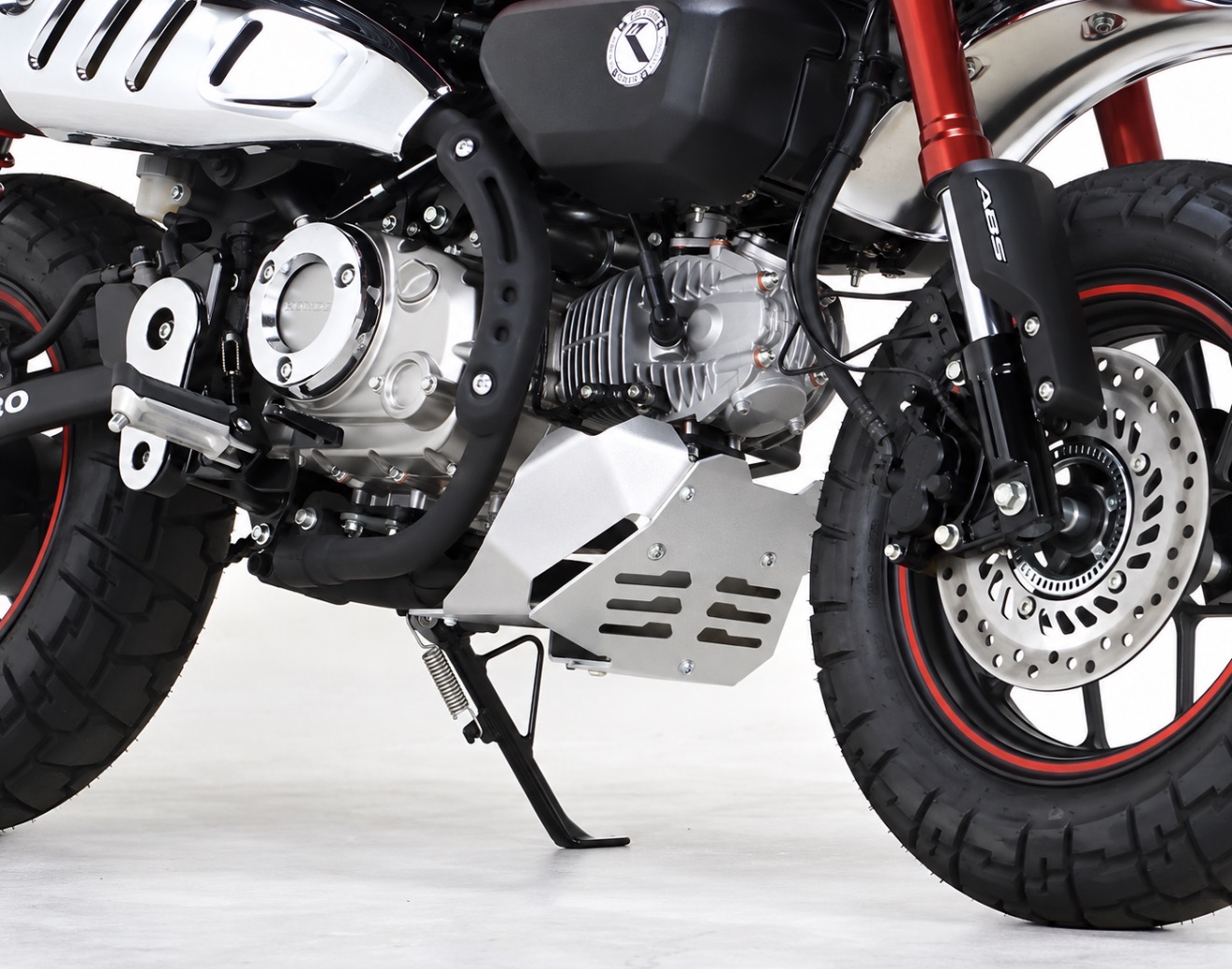 Carterbescherming Skid plate Honda Dax ST125 - Monkey Z125 - Afbeelding 2