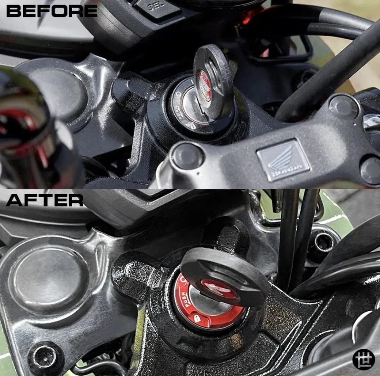 Ring cnc contactslot kleur Honda Monkey Z125 - Afbeelding 2