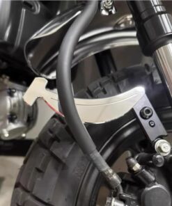Alternative view of Front Brake Line Bracket - Beugel remleiding voorvork Monkey Z125