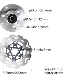 Alternative view of Schijfremkit  voor USD voorvork  45mm